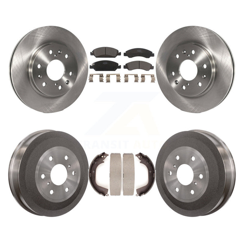 Transit Auto K8T-103758 Disc Brake Kit for 2009-2013 Chevrolet Silverado 1500, GMC Sierra 1500 - Front and Rear product image