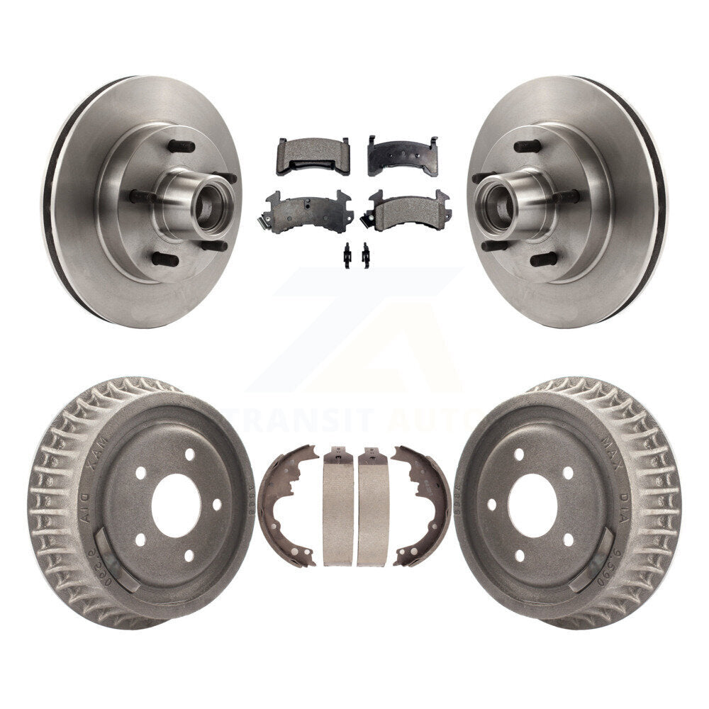 Transit Auto K8T-103768 Disc Brake Kit for 1992-1996 Chevrolet S10, Chevrolet S10 Blazer, GMC Jimmy & more - Front and Rear product image