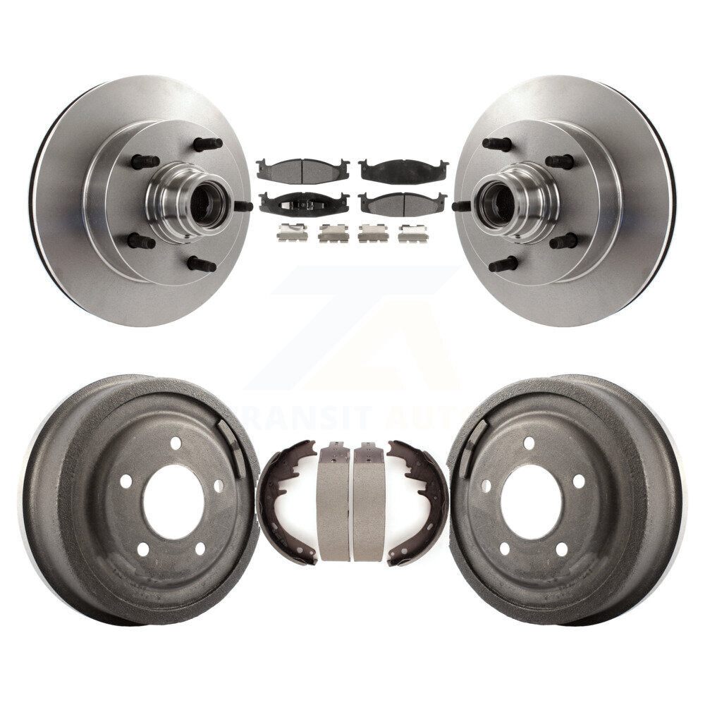 Transit Auto K8T-103772 Disc Brake Kit for 1994-1996 Ford E-150 Econoline, Ford F-150 - Front and Rear product image