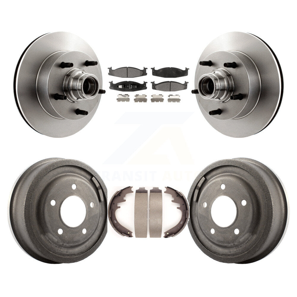 Transit Auto K8T-103774 Disc Brake Kit for 1997-1999 Ford E-150 Econoline, Ford E-150 Econoline Club Wagon - Front and Rear product image