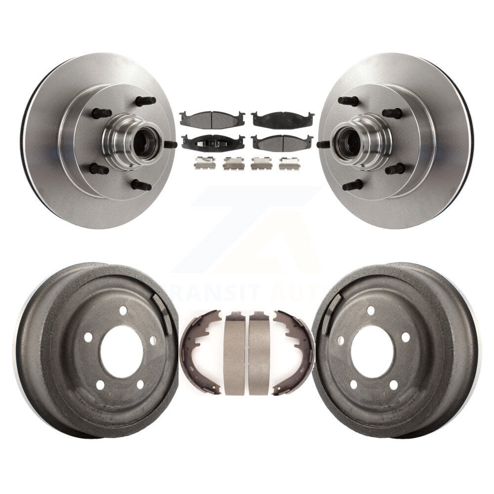 Transit Auto K8T-103775 Disc Brake Kit for 1997-1999 Ford E-150 Econoline - Front and Rear product image