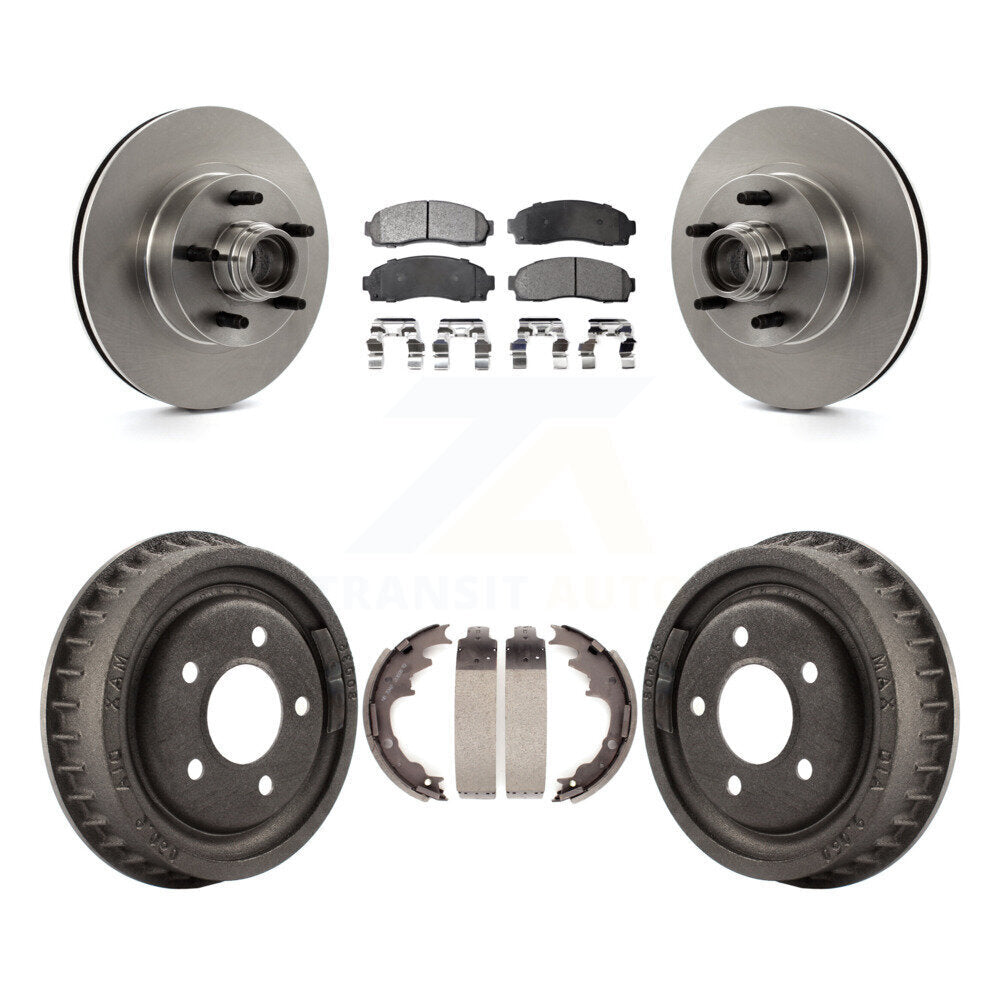 Transit Auto K8T-103784 Disc Brake Kit for 2006-2009 Ford Ranger - Front and Rear product image