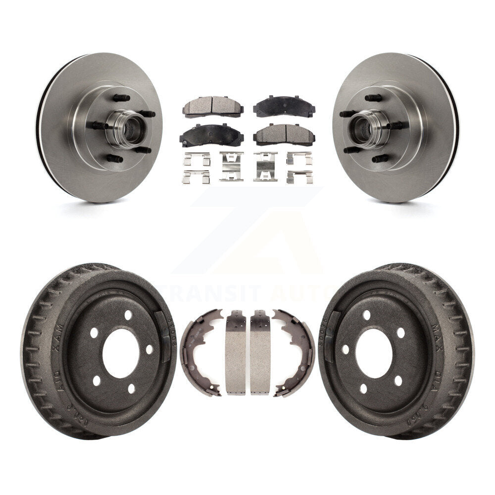 Transit Auto K8T-103790 Disc Brake Kit for 1998-2002 Ford Ranger - Front and Rear product image