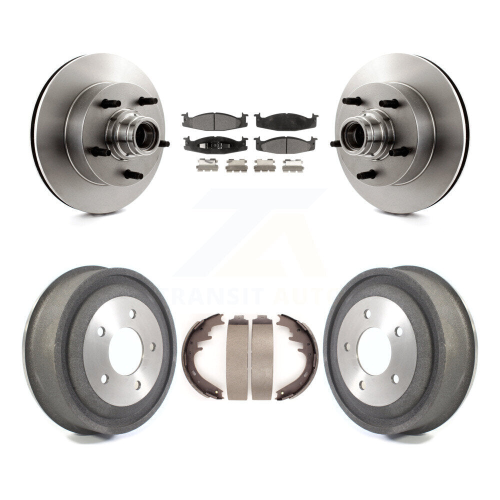 Transit Auto K8T-103792 Disc Brake Kit for 2000-2003 Ford E-150, Ford E-150 Club Wagon, Ford E-150 Econoline & more - Front and Rear product image