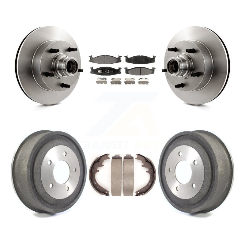 Transit Auto K8T-103792 Disc Brake Kit for 2000-2003 Ford E-150, Ford E-150 Club Wagon, Ford E-150 Econoline & more - Front and Rear product image