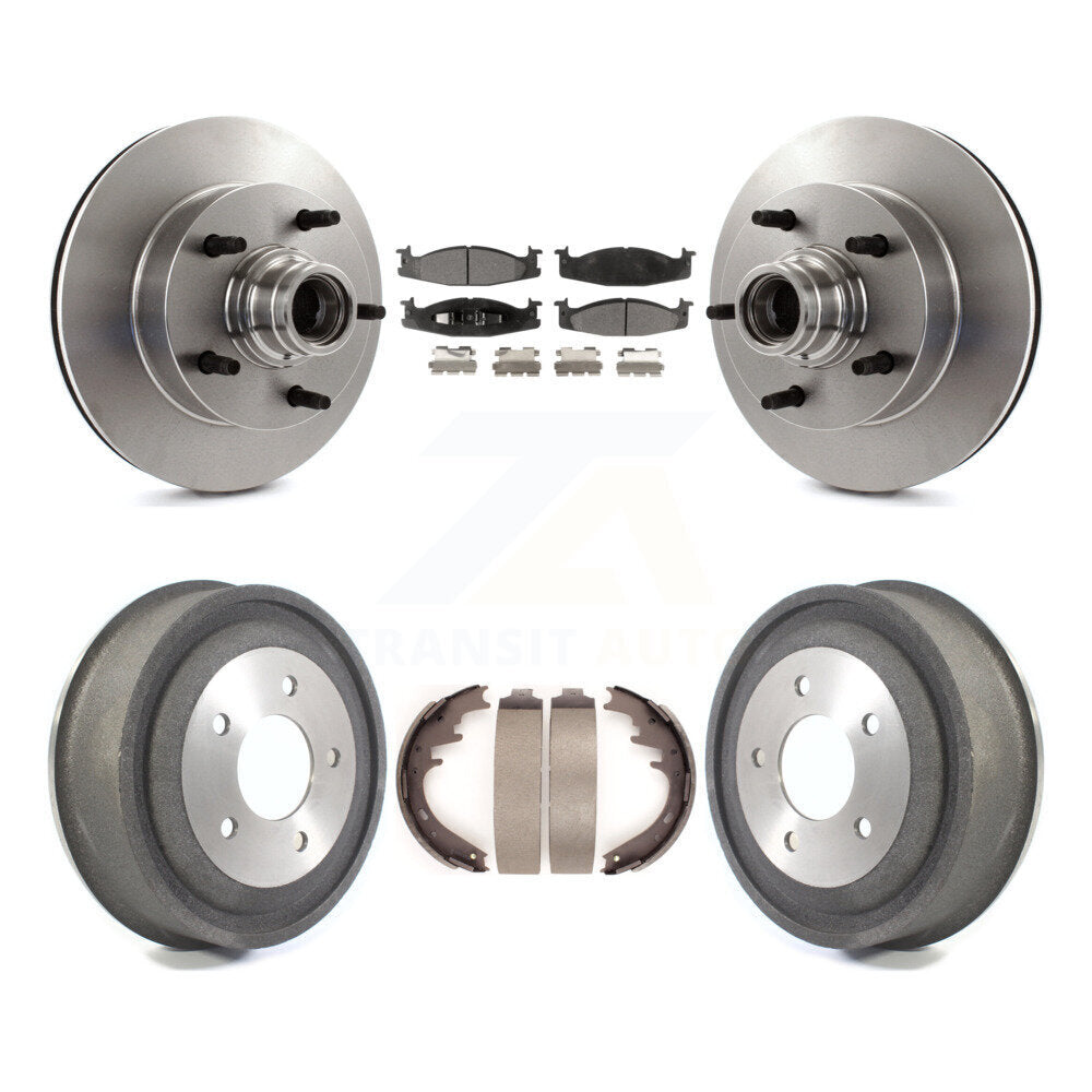 Transit Auto K8T-103793 Disc Brake Kit for 2000-2001 Ford E-150 Econoline - Front and Rear product image