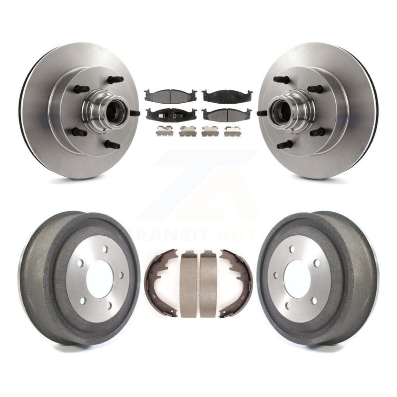 Transit Auto K8T-103793 Disc Brake Kit for 2000-2001 Ford E-150 Econoline - Front and Rear product image