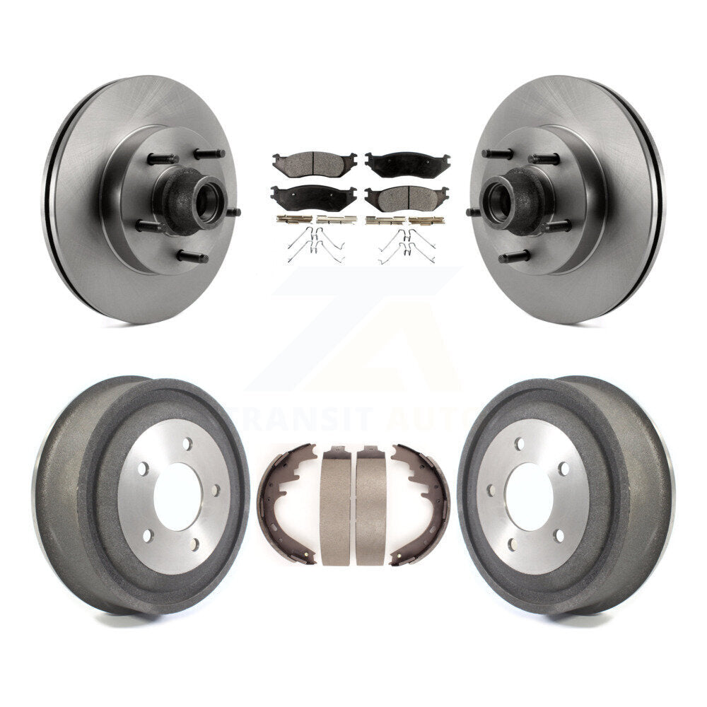 Transit Auto K8T-103794 Disc Brake Kit for 2004-2006 Ford E-150, Ford E-150 Club Wagon - Front and Rear product image