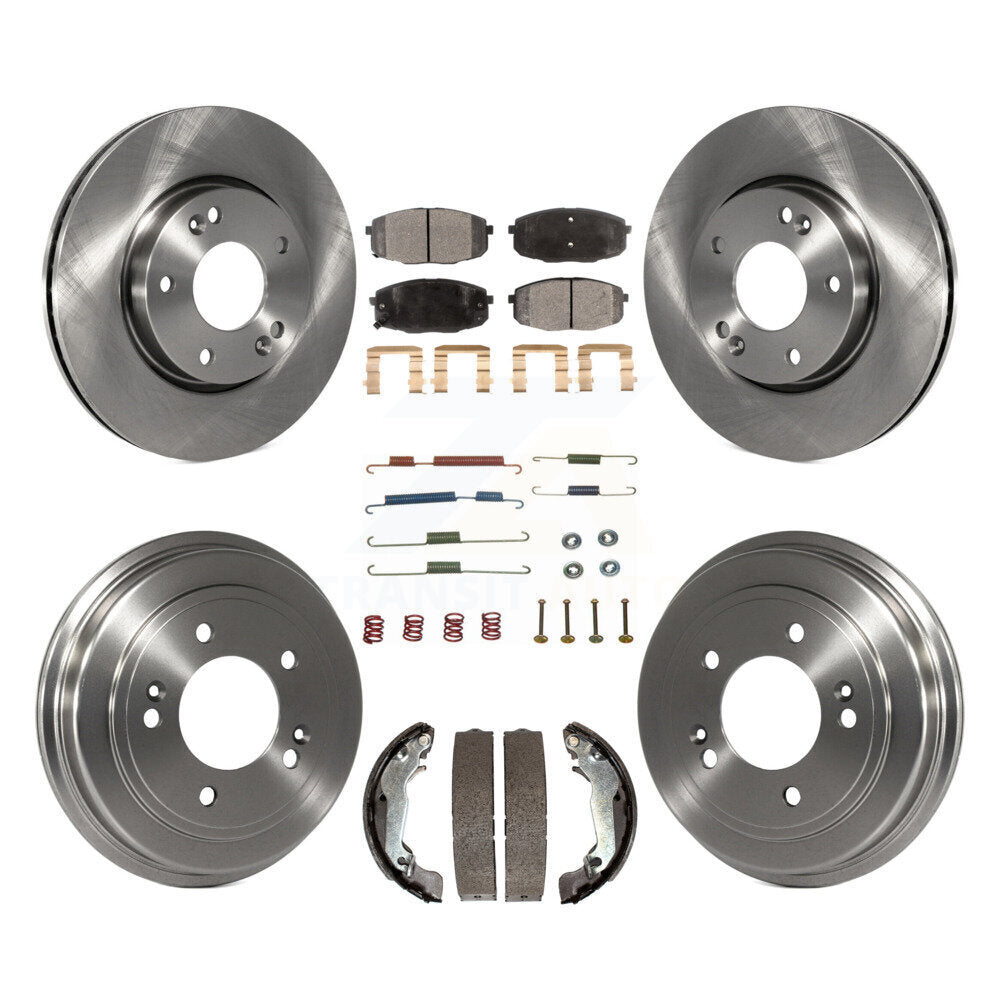 Transit Auto K8T-103805 Disc Brake Kit for 2009-2010 Hyundai Elantra - Front and Rear product image