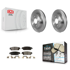 Transit Auto K8T-103808 Disc Brake Kit for 2019 Chevrolet Silverado 1500 LD, GMC Sierra 1500 Limited - Rear product image