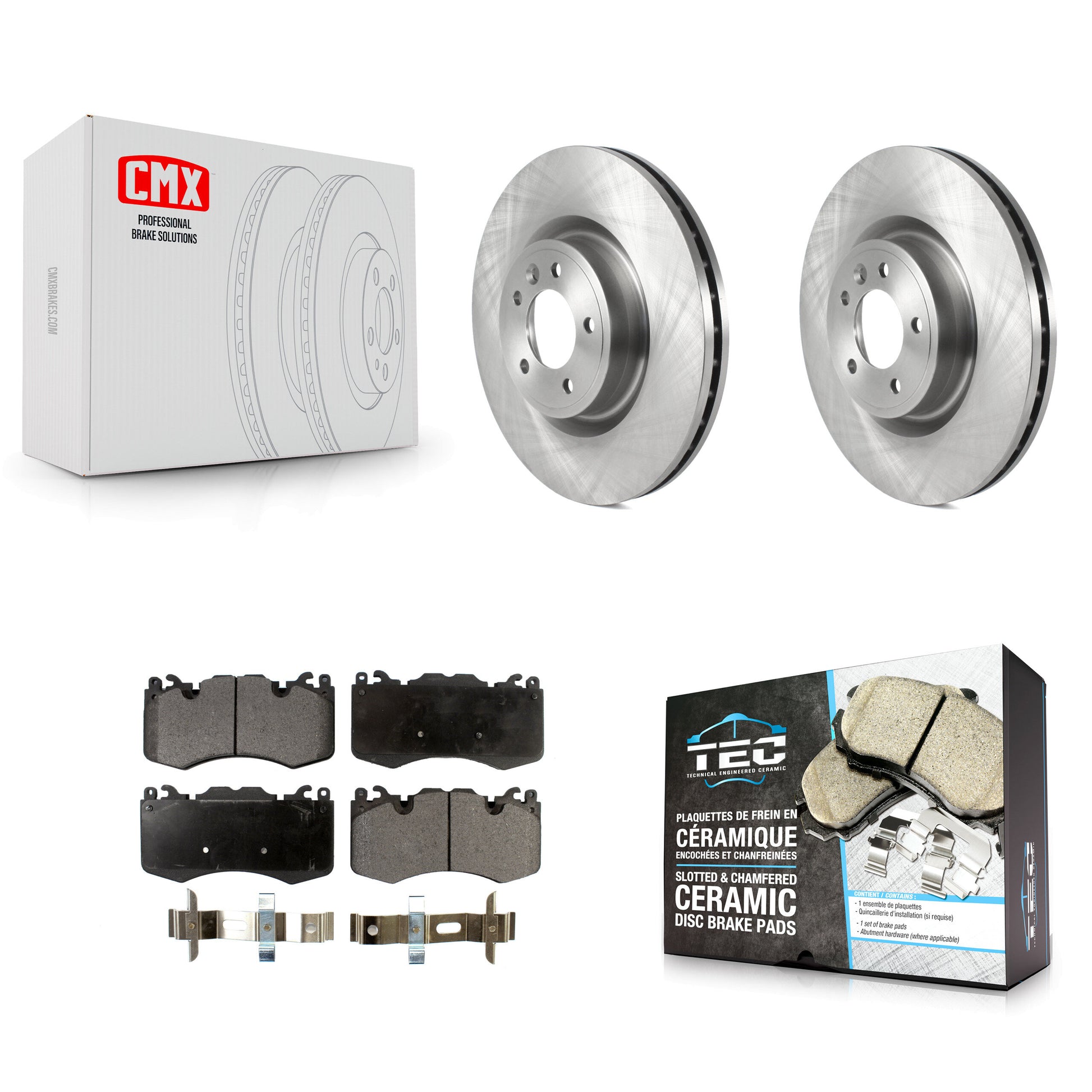 Transit Auto K8T-103820 Disc Brake Kit for 2020-2021 Land Rover Range Rover, Land Rover Range Rover Sport - Front product image