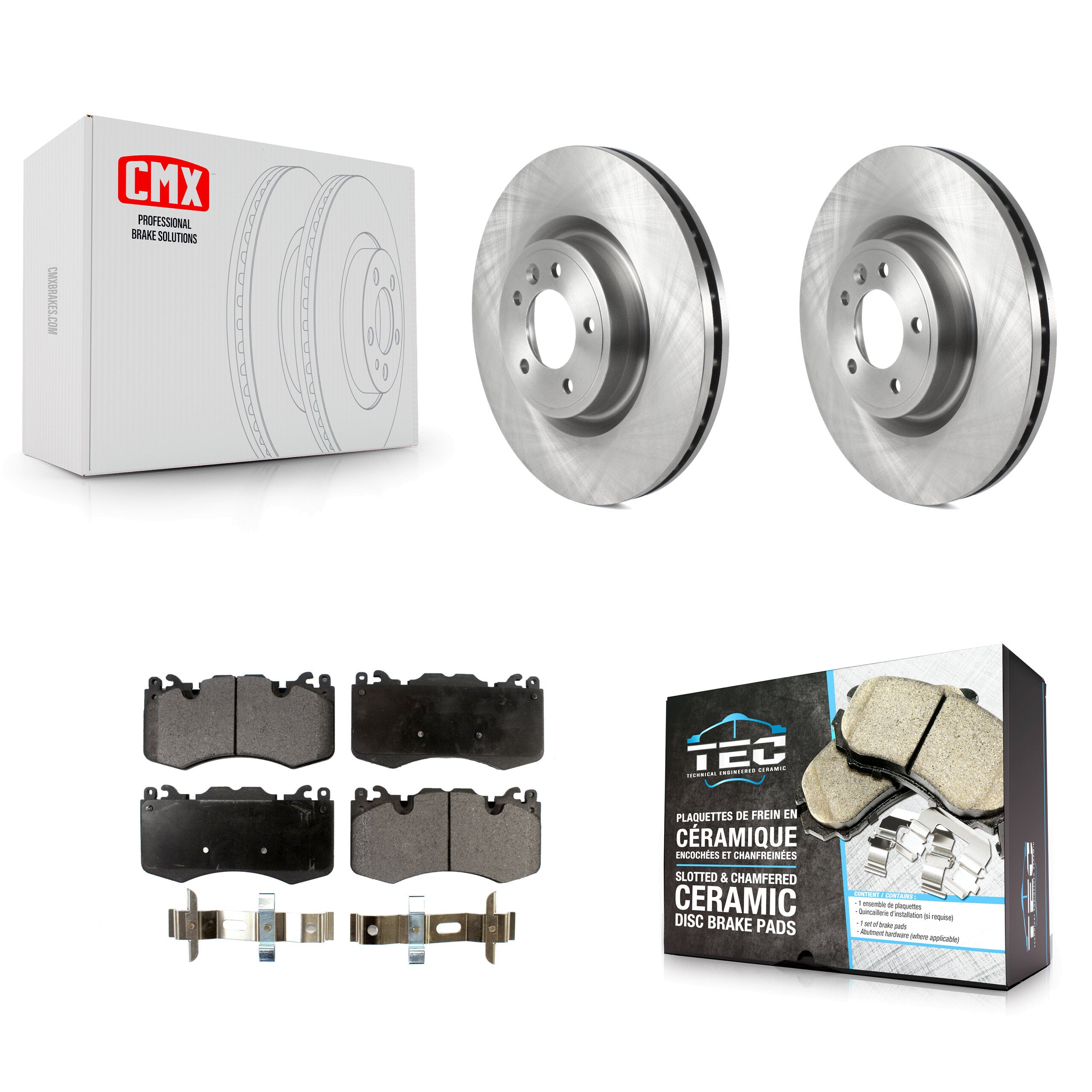 Transit Auto K8T-103820 Disc Brake Kit for 2020-2021 Land Rover Range Rover, Land Rover Range Rover Sport - Front product image