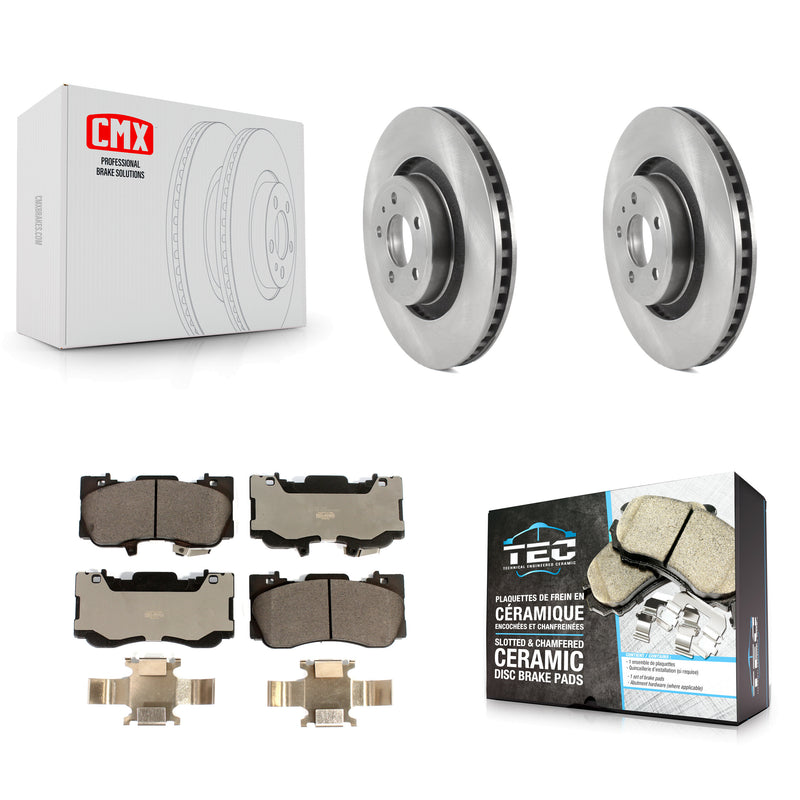 Transit Auto K8T-103825 Disc Brake Kit for 2015-2019 Ford Mustang - Front product image