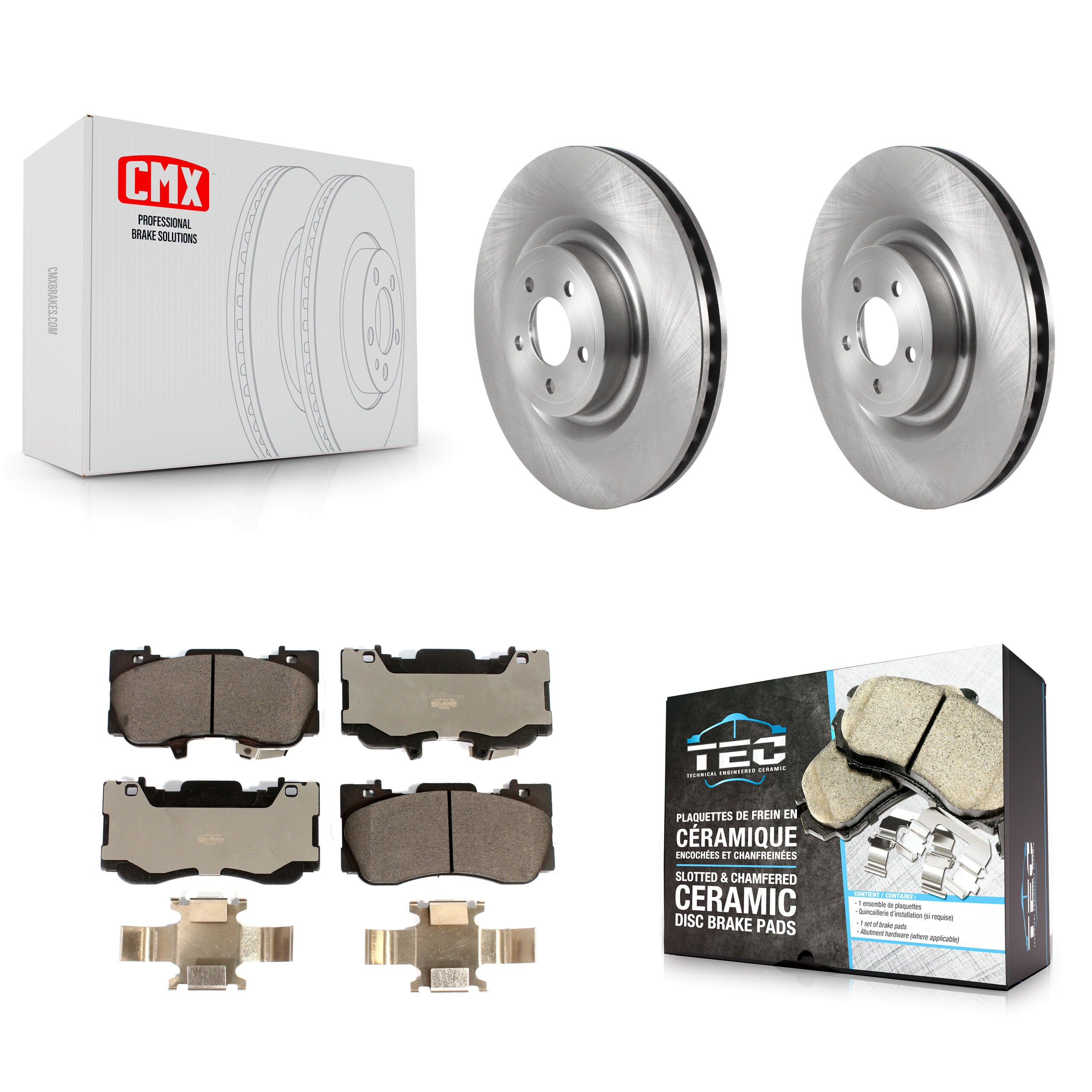 Transit Auto K8T-103826 Disc Brake Kit for 2020 Ford Mustang - Front product image