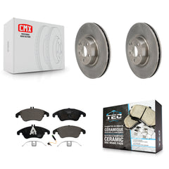 Transit Auto K8T-103831 Disc Brake Kit for 2010-2017 Mercedes-Benz E400, Mercedes-Benz E550, Mercedes-Benz C250 - Front product image