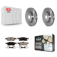 Transit Auto K8T-103834 Disc Brake Kit for 2013-2019 Mercedes-Benz GLE400, Mercedes-Benz GLS450, Mercedes-Benz ML400 & more - Front product image