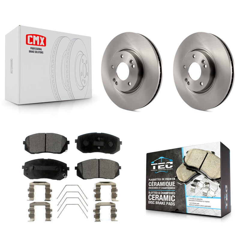 Transit Auto K8T-103841 Disc Brake Kit for 2017-2019 Kia Soul EV - Front product image