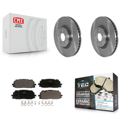 Transit Auto K8T-103845 Disc Brake Kit for 2017-2024 Audi SQ5 Sportback, Audi Q5 PHEV, Audi S4 & more - Front product image