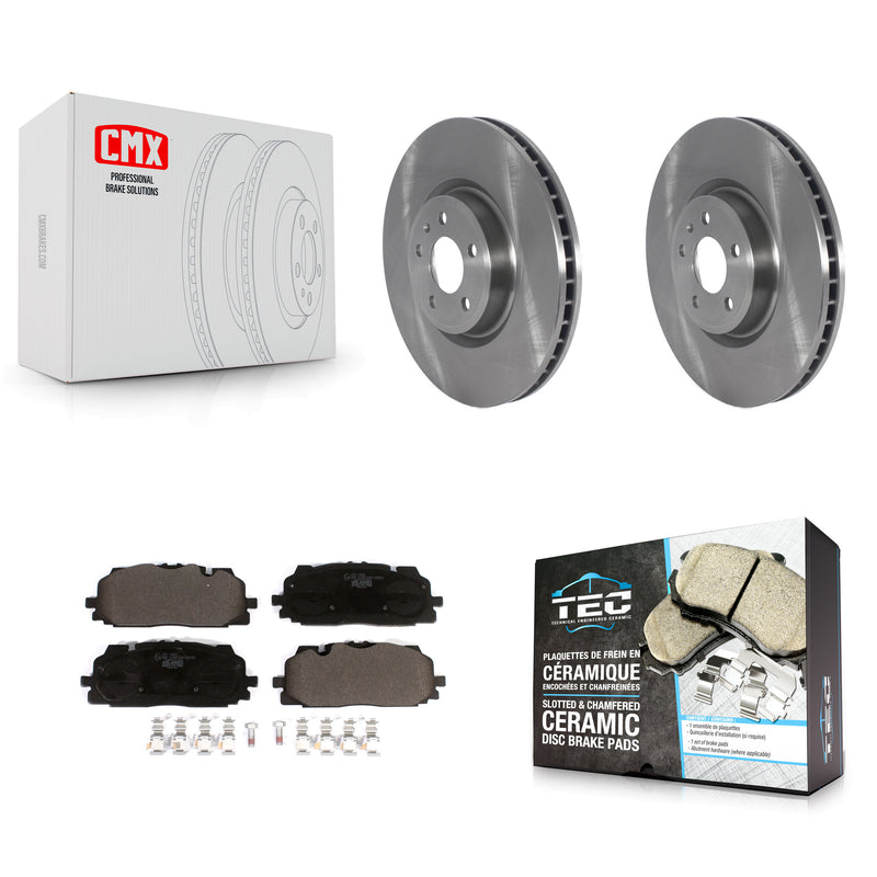 Transit Auto K8T-103845 Disc Brake Kit for 2017-2024 Audi SQ5 Sportback, Audi Q5 PHEV, Audi S4 & more - Front product image