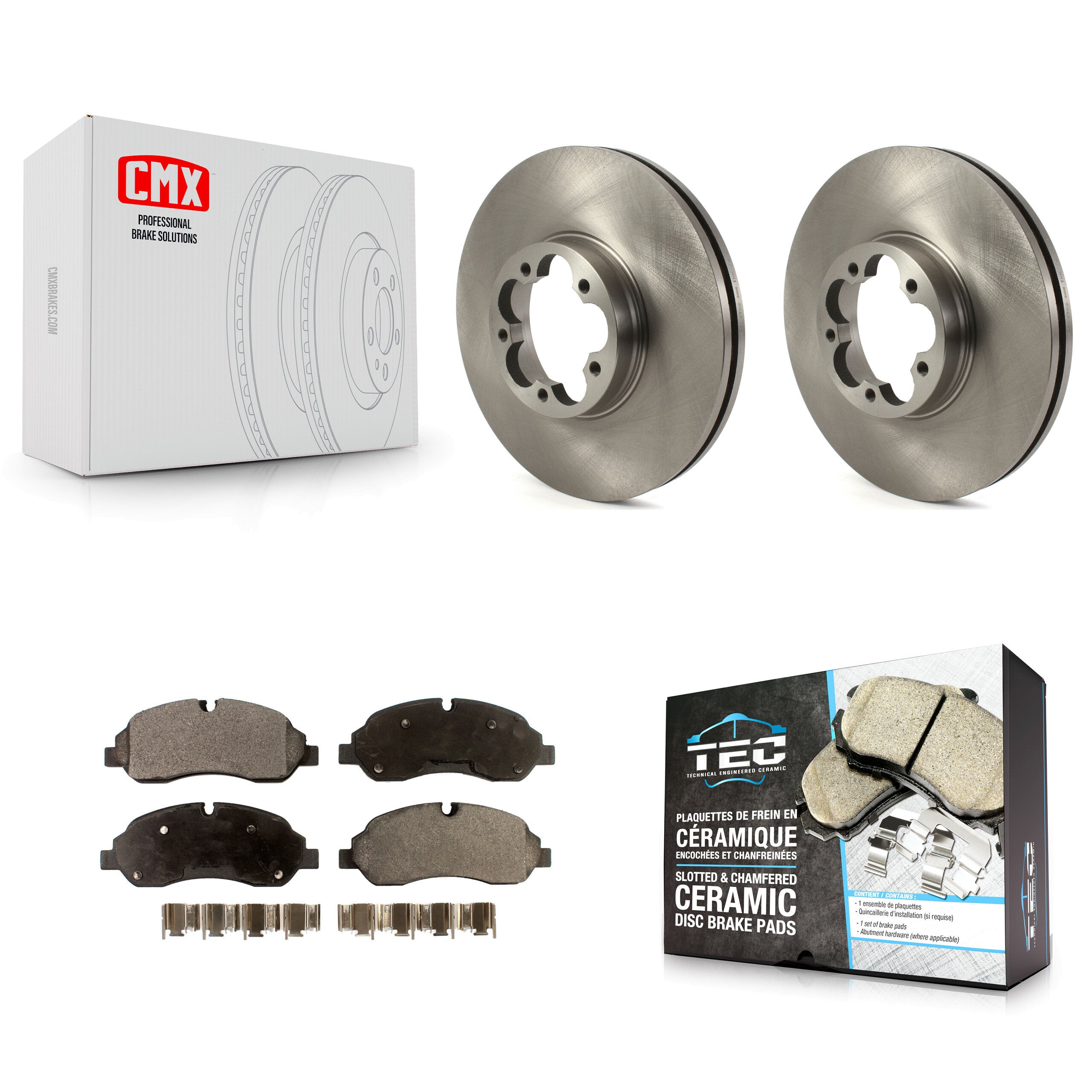 Transit Auto K8T-103847 Disc Brake Kit for 2015-2023 Ford Transit-350 HD - Front product image