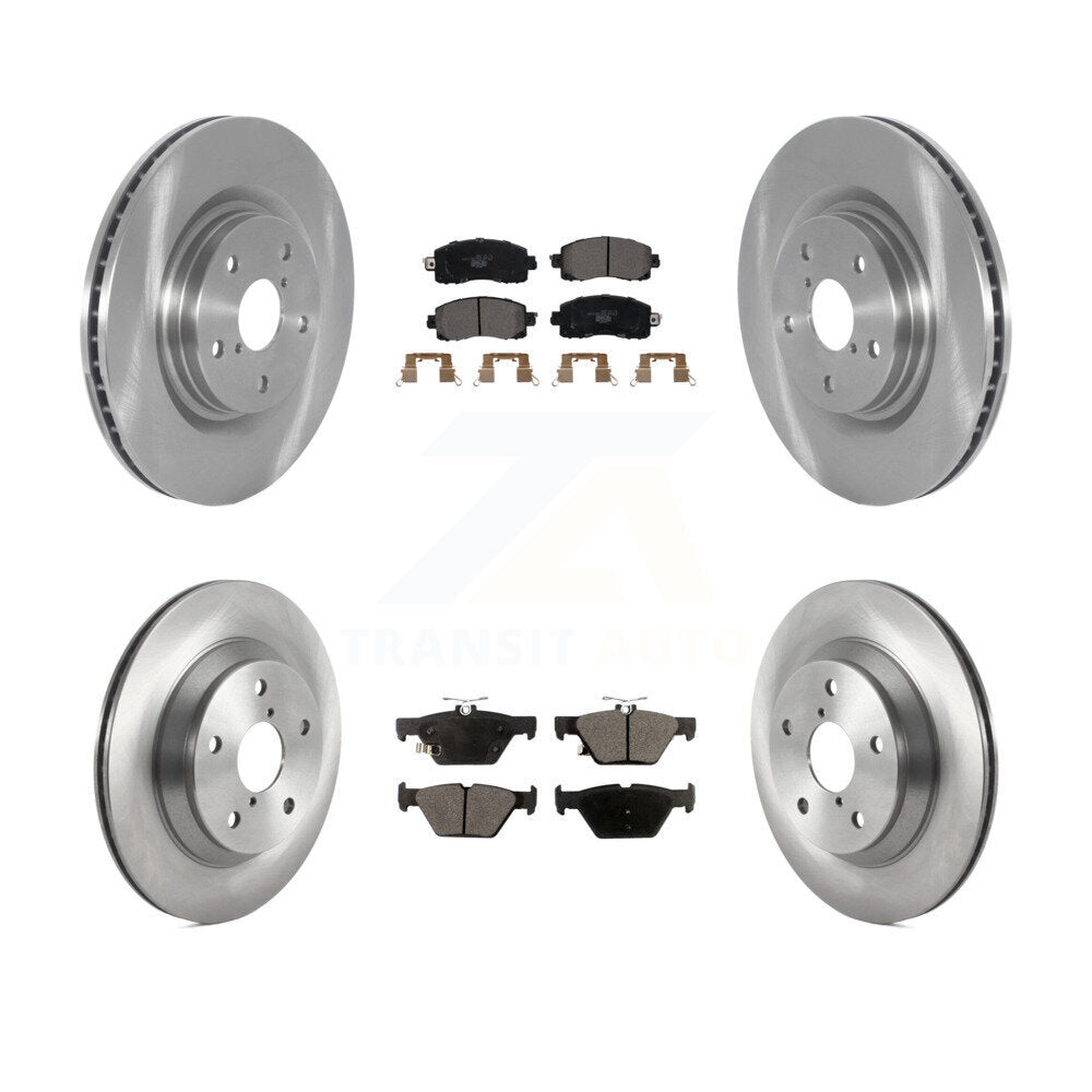 Transit Auto K8T-103852 Disc Brake Kit for 2019-2024 Subaru Crosstrek, Subaru Forester - Front and Rear product image