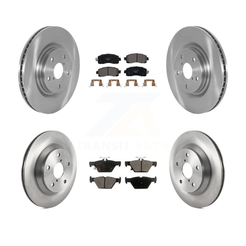 Transit Auto K8T-103852 Disc Brake Kit for 2019-2024 Subaru Crosstrek, Subaru Forester - Front and Rear product image
