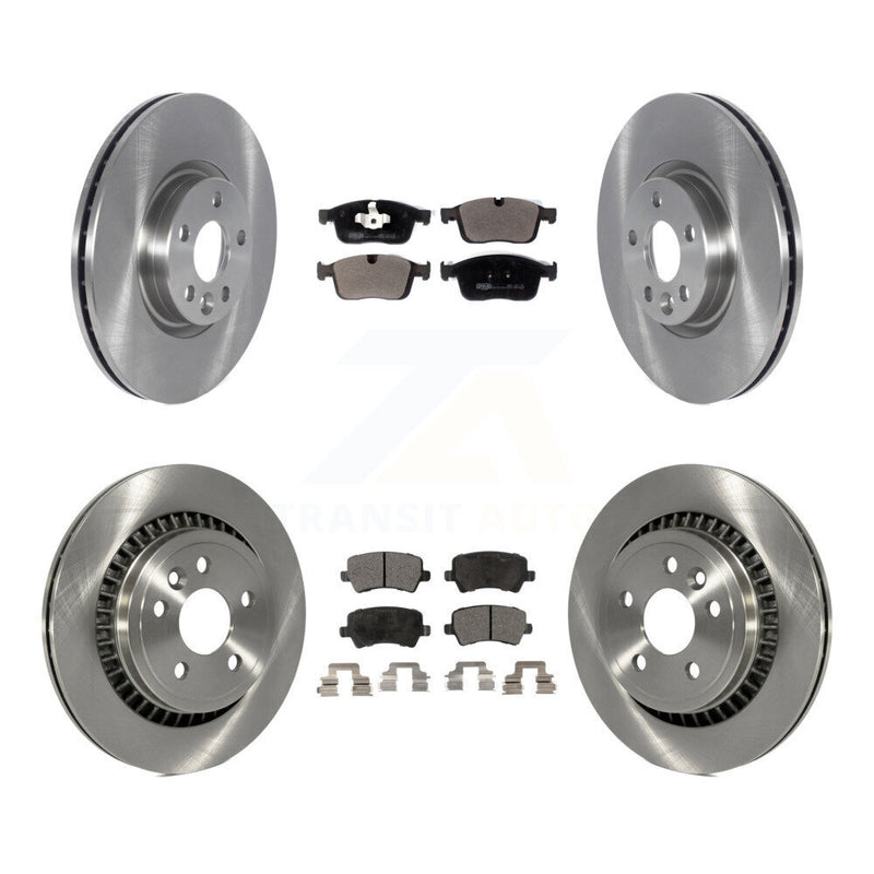Transit Auto K8T-103855 Disc Brake Kit for 2016-2017 Volvo XC60 - Front and Rear product image
