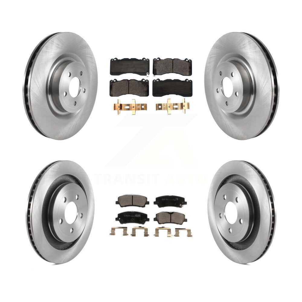 Transit Auto K8T-103858 Disc Brake Kit for 2015-2022 Ford Mustang - Front and Rear product image