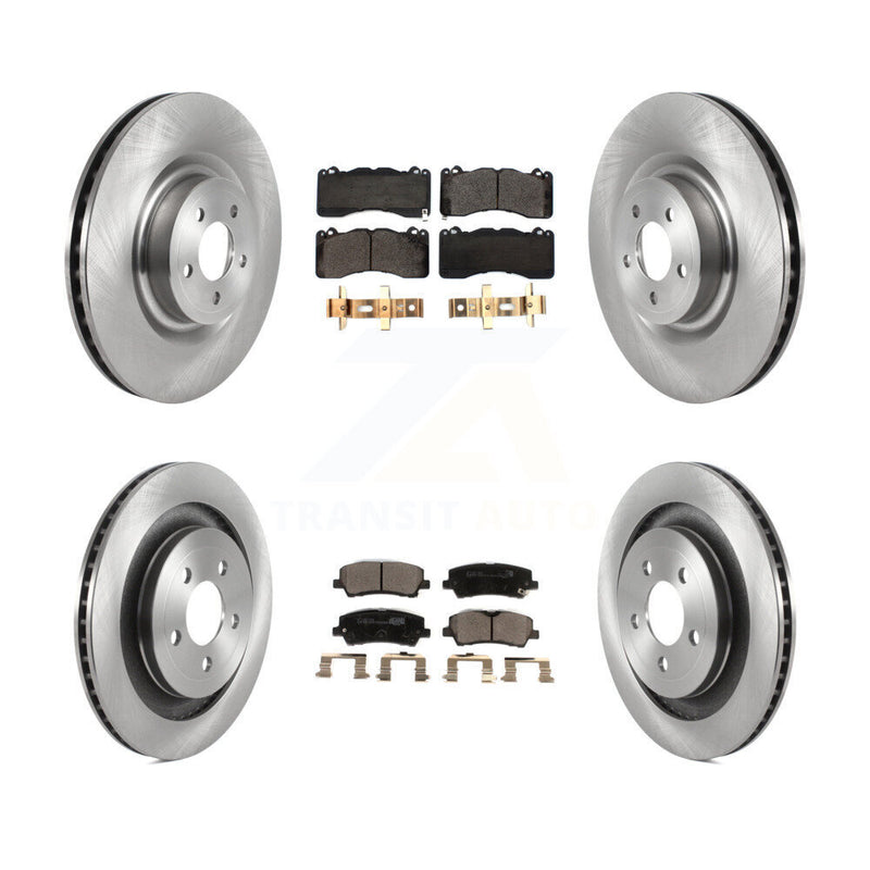 Transit Auto K8T-103858 Disc Brake Kit for 2015-2022 Ford Mustang - Front and Rear product image