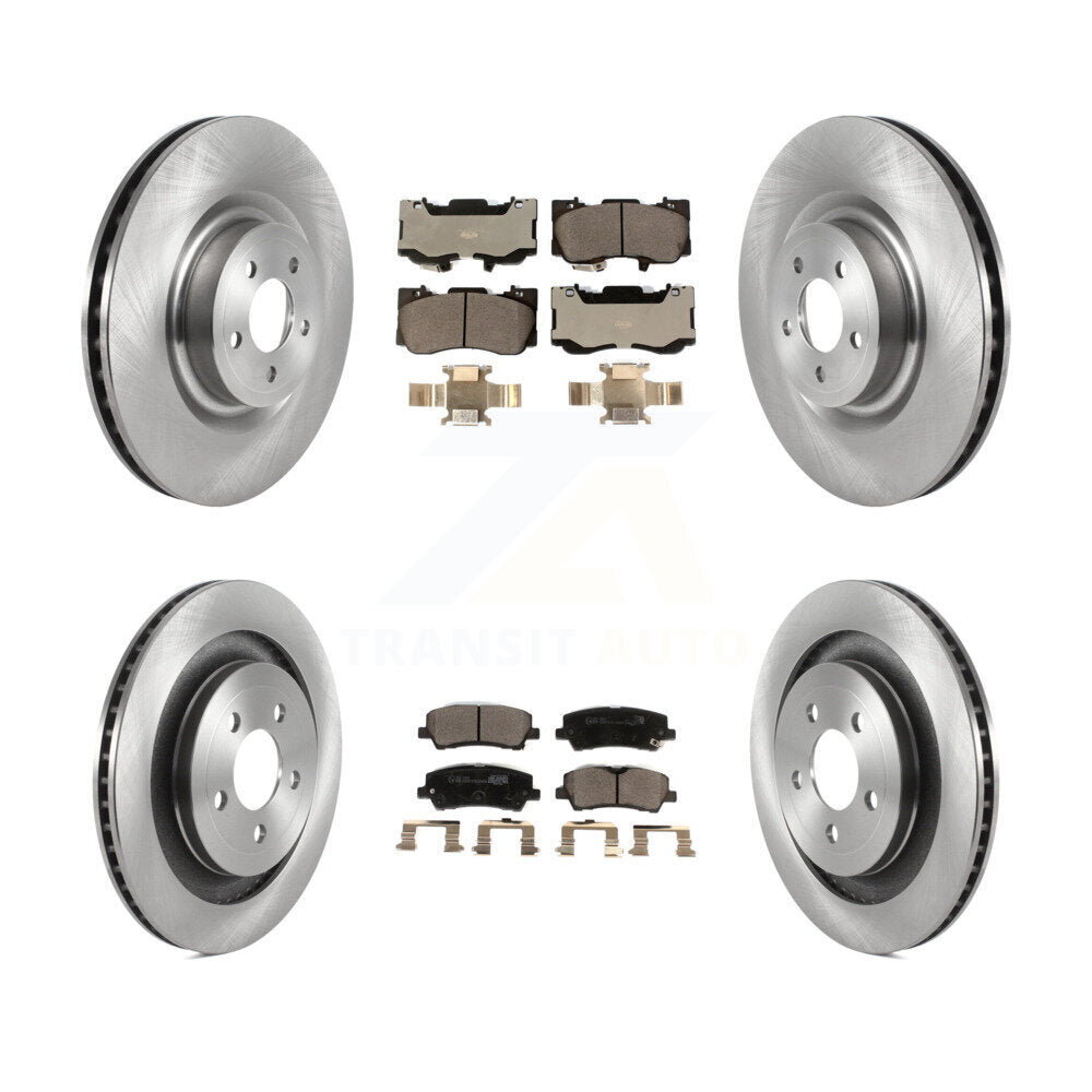 Transit Auto K8T-103859 Disc Brake Kit for 2020 Ford Mustang - Front and Rear product image