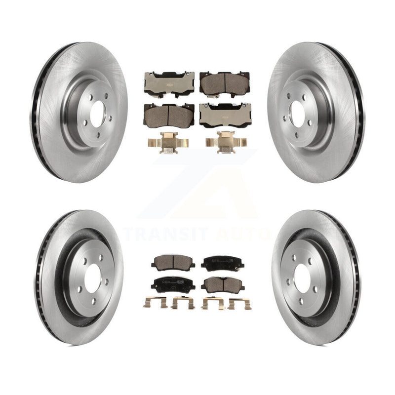 Transit Auto K8T-103859 Disc Brake Kit for 2020 Ford Mustang - Front and Rear product image