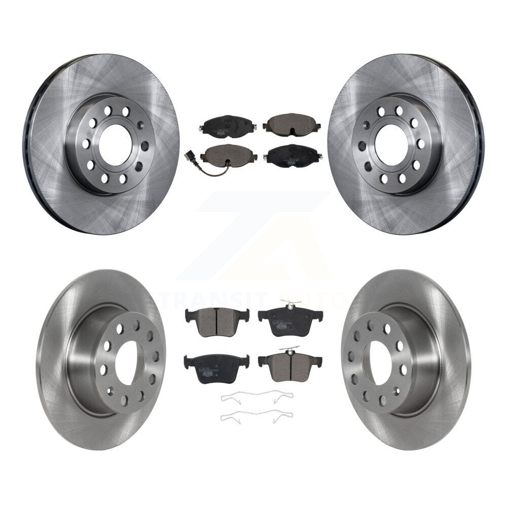 Transit Auto K8T-103860 Disc Brake Kit for 2019-2023 Volkswagen Taos, Volkswagen Jetta - Front and Rear product image
