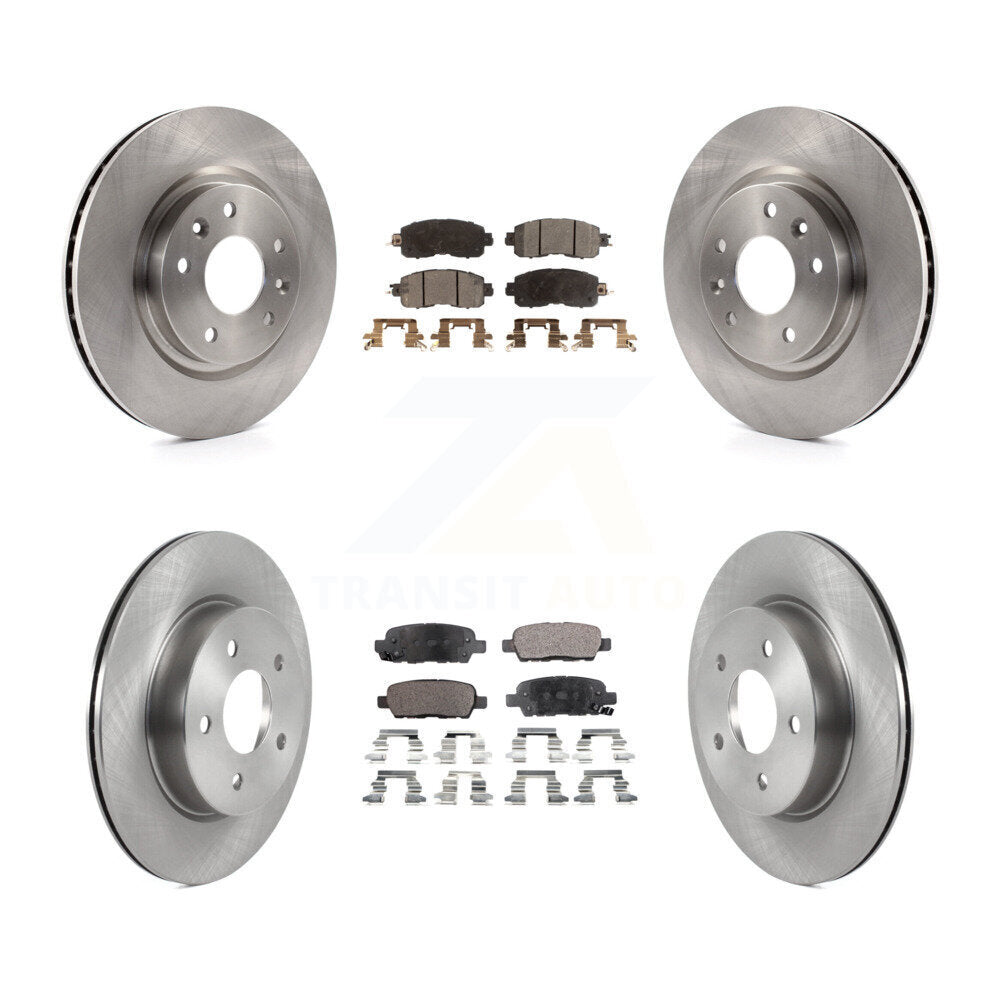 Transit Auto K8T-103870 Disc Brake Kit for 2017 Nissan LEAF - Front and Rear product image