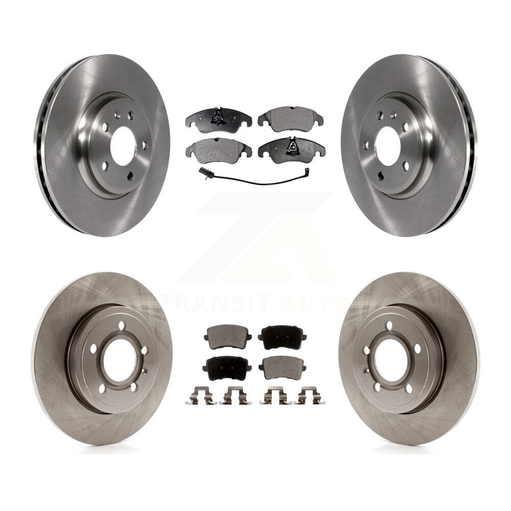 Transit Auto K8T-103872 Disc Brake Kit for 2009 Audi A4 Quattro - Front and Rear product image