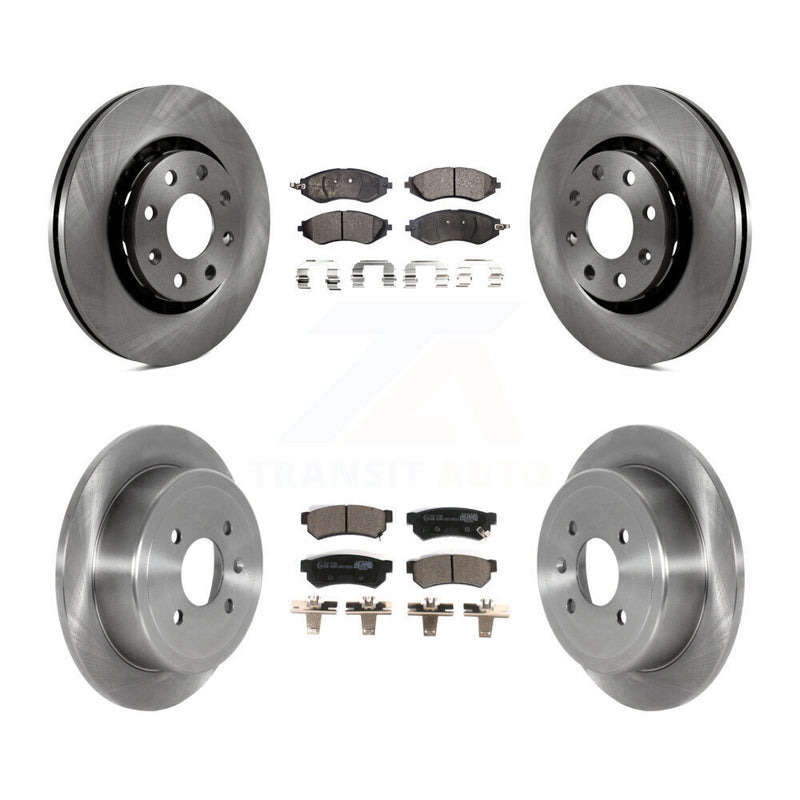 Transit Auto K8T-103874 Disc Brake Kit for 2014-2016 Chevrolet Spark, Chevrolet Spark EV - Front and Rear product image