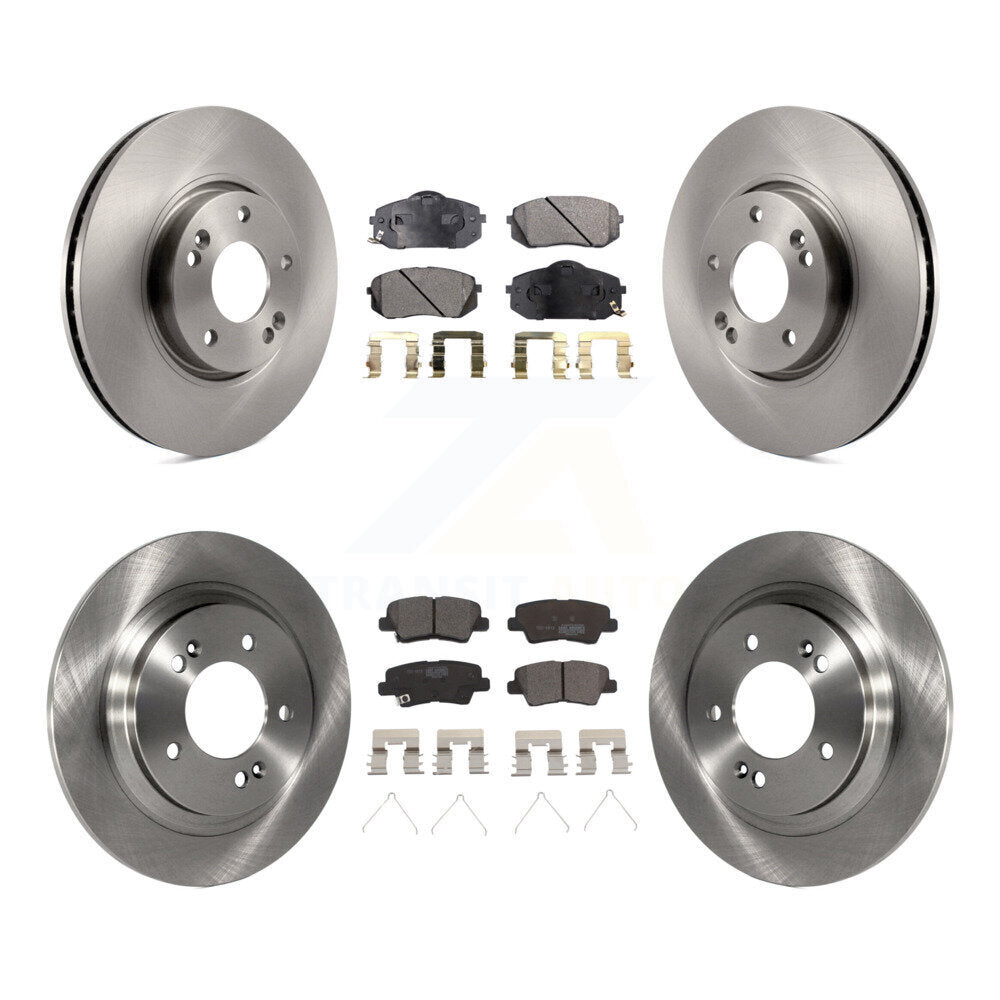 Transit Auto K8T-103882 Disc Brake Kit for 2016 Kia Soul EV - Front and Rear product image
