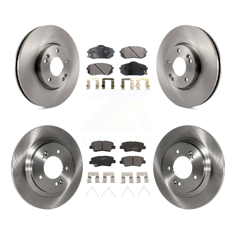 Transit Auto K8T-103882 Disc Brake Kit for 2016 Kia Soul EV - Front and Rear product image