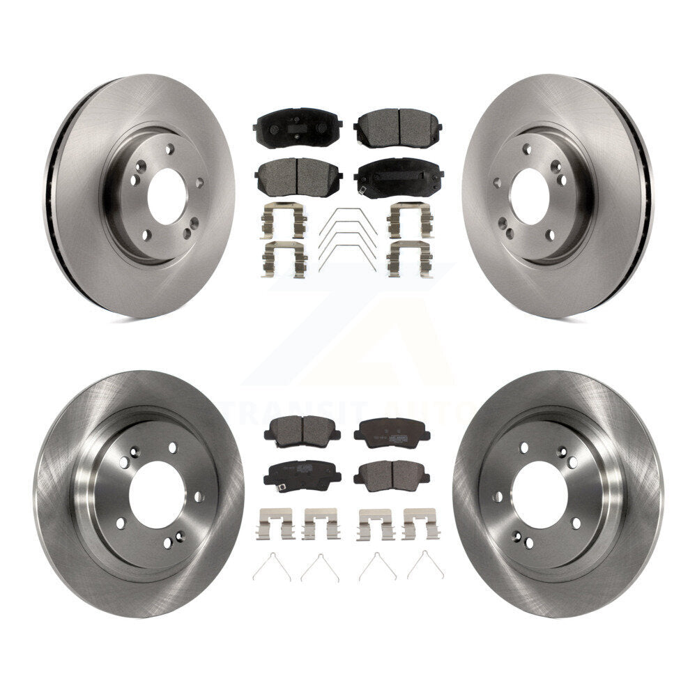 Transit Auto K8T-103883 Disc Brake Kit for 2017-2019 Kia Soul EV - Front and Rear product image