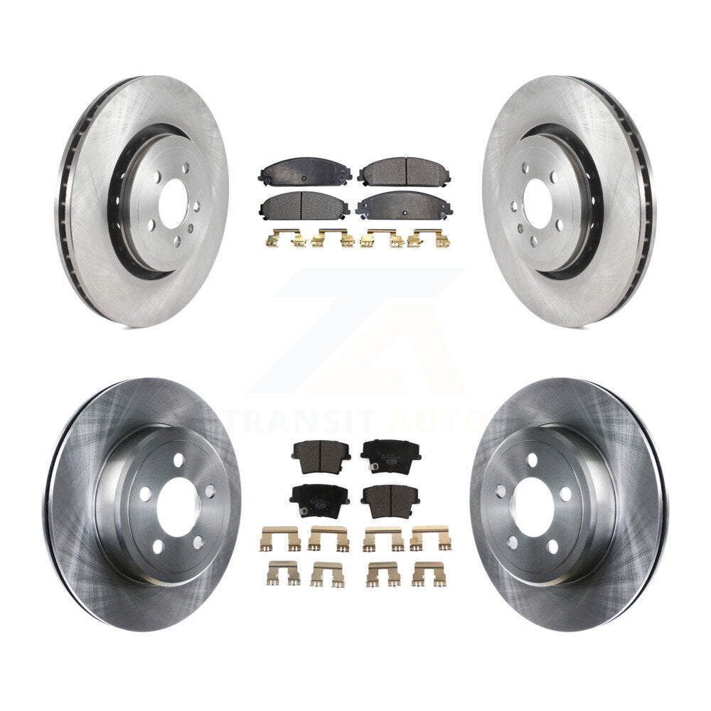 Transit Auto K8T-103884 Disc Brake Kit for 2014-2018 Dodge Charger - Front and Rear product image