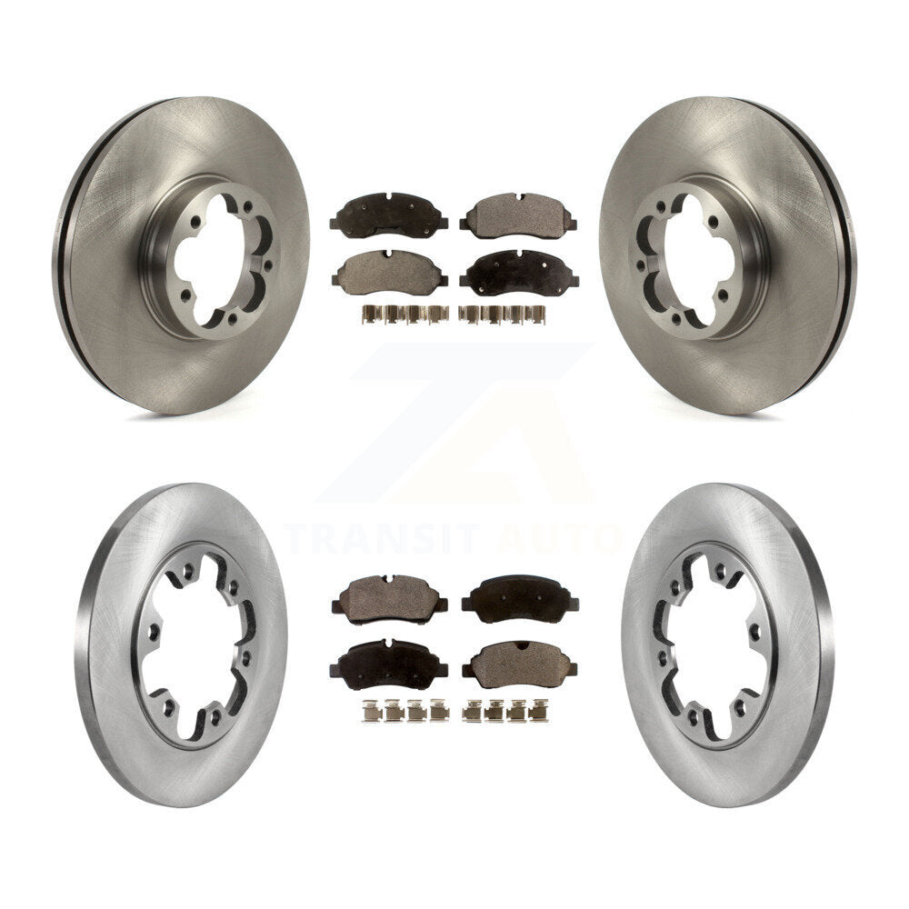 Transit Auto K8T-103890 Disc Brake Kit for 2015-2019 Ford Transit-350 HD - Front and Rear product image