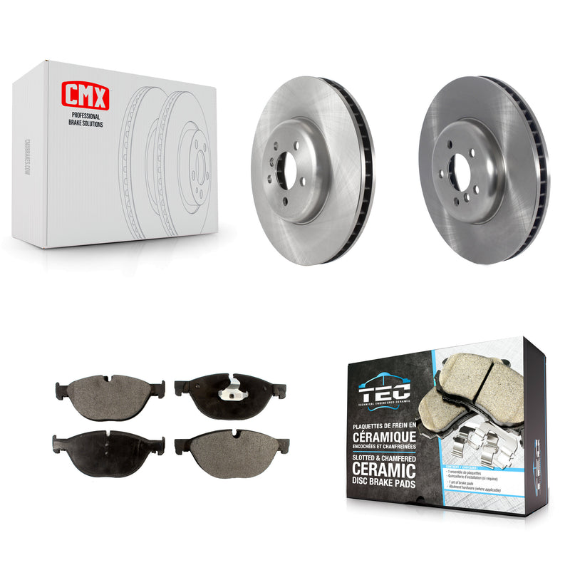 Transit Auto K8T-103895 Disc Brake Kit for 2009-2017 BMW 550i GT, BMW 550i GT xDrive, BMW 750i xDrive & more - Front product image
