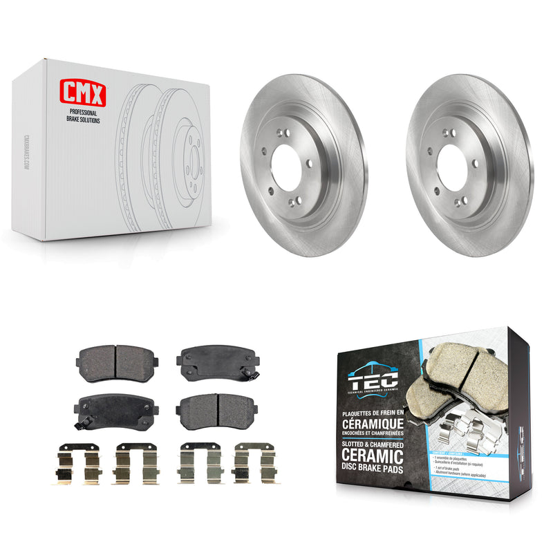 Transit Auto K8T-103901 Disc Brake Kit for 2017 Kia Cadenza - Rear product image
