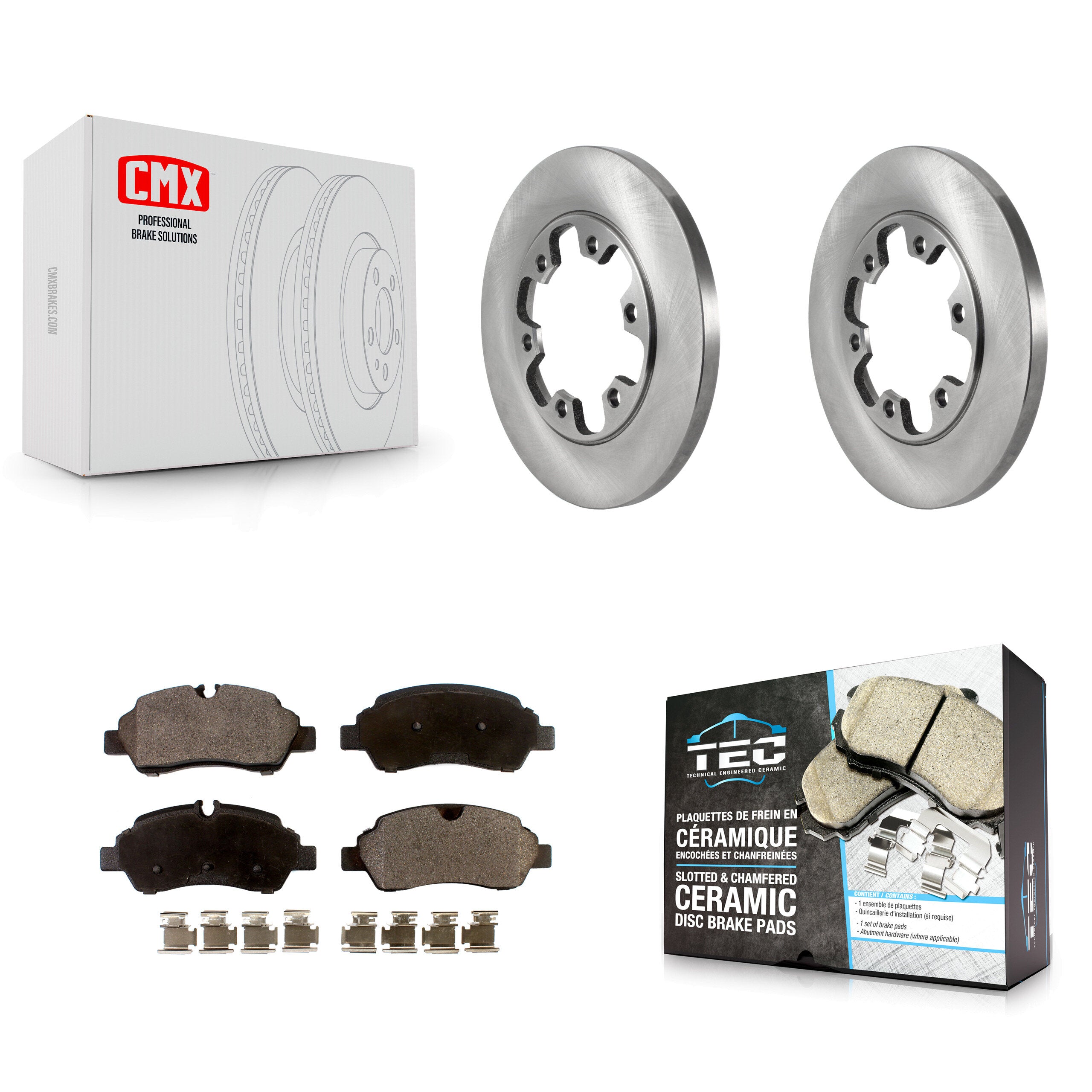 Transit Auto K8T-103902 Disc Brake Kit for 2015-2019 Ford Transit-350 HD - Rear product image