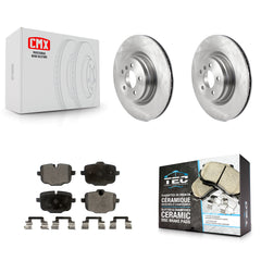 Transit Auto K8T-103905 Disc Brake Kit for 2016-2019 BMW Alpina B6 xDrive Gran Coupe - Rear product image