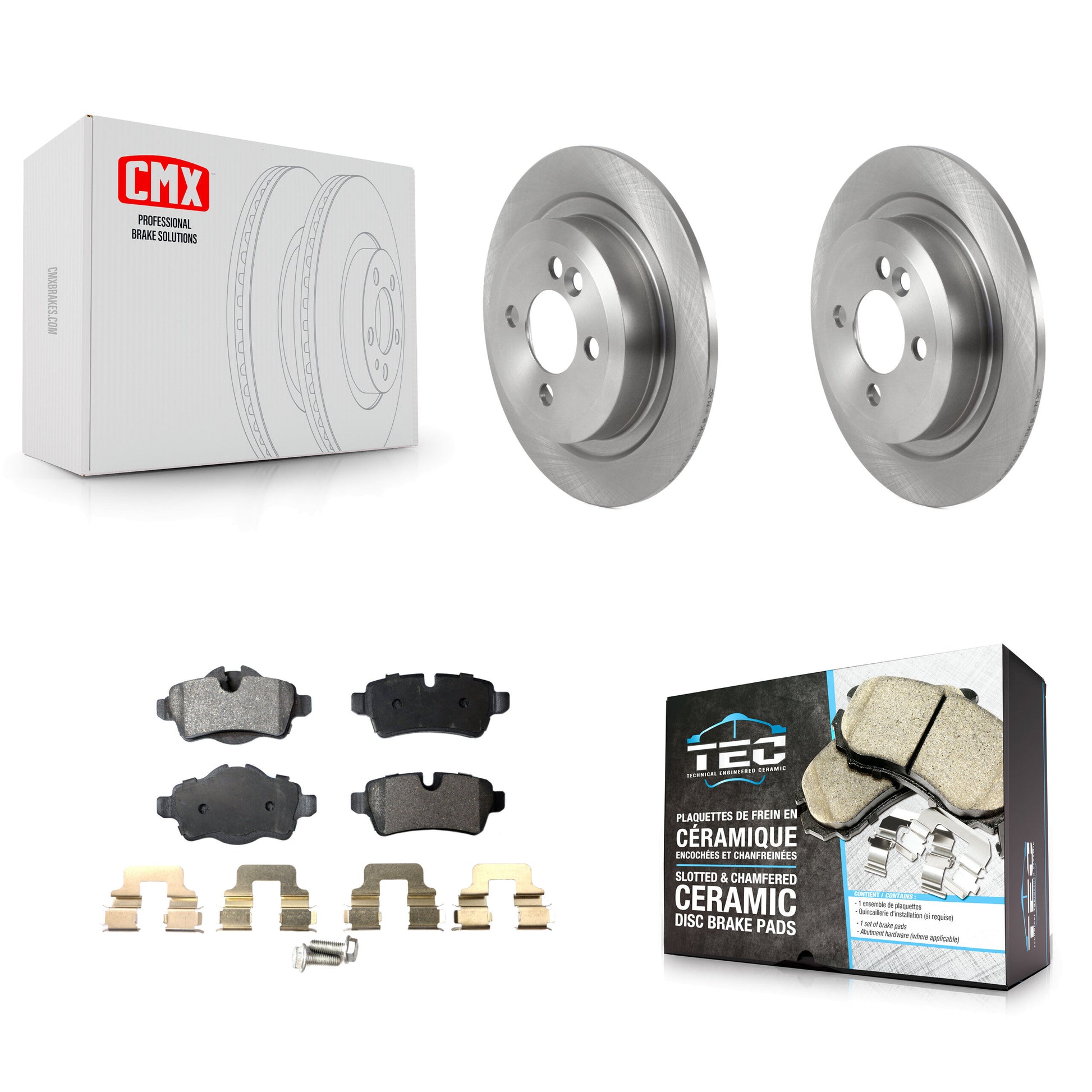Transit Auto K8T-103906 Disc Brake Kit for 2007-2015 Mini Cooper - Rear product image