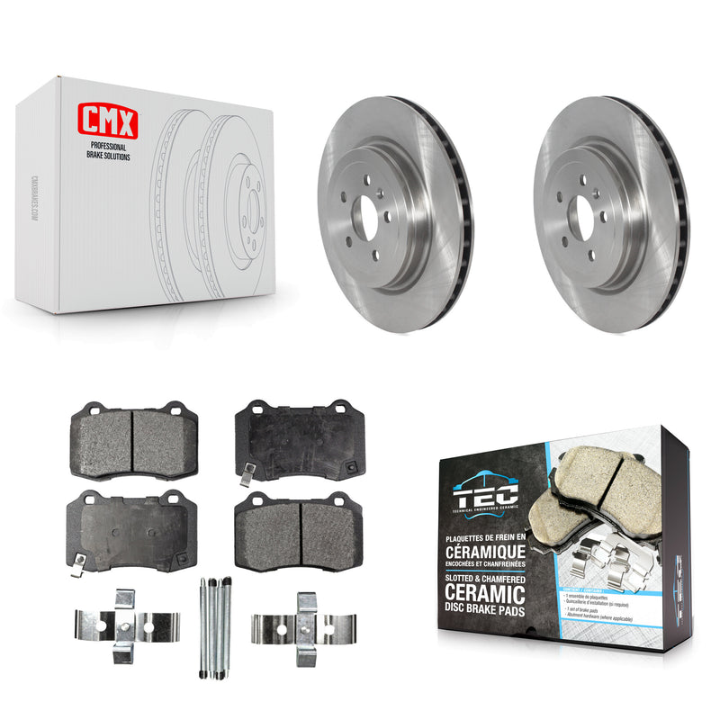Transit Auto K8T-103907 Disc Brake Kit for 2016-2020 Tesla S, Tesla X - Rear product image