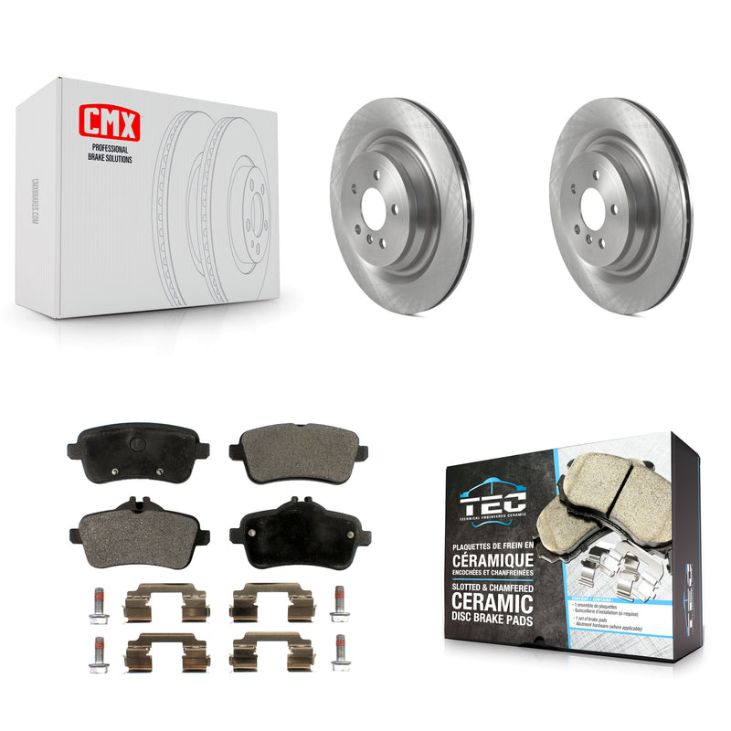 Transit Auto K8T-103912 Disc Brake Kit for 2013-2019 Mercedes-Benz GLS350d, Mercedes-Benz GLS450, Mercedes-Benz GLS550 & more - Rear product image