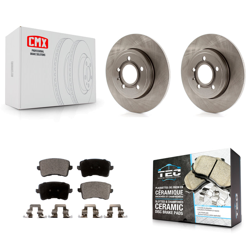 Transit Auto K8T-103918 Disc Brake Kit for 2009 Audi A4 Quattro - Rear product image