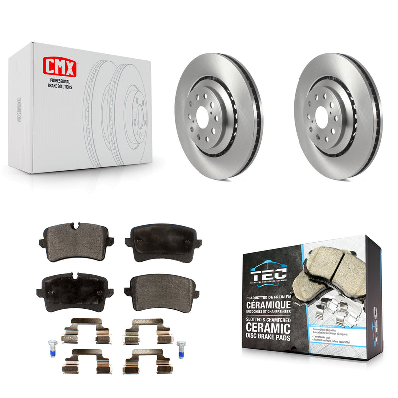Transit Auto K8T-103920 Disc Brake Kit for 2011-2018 Audi S6, Audi S7, Audi S8 & more - Rear product image