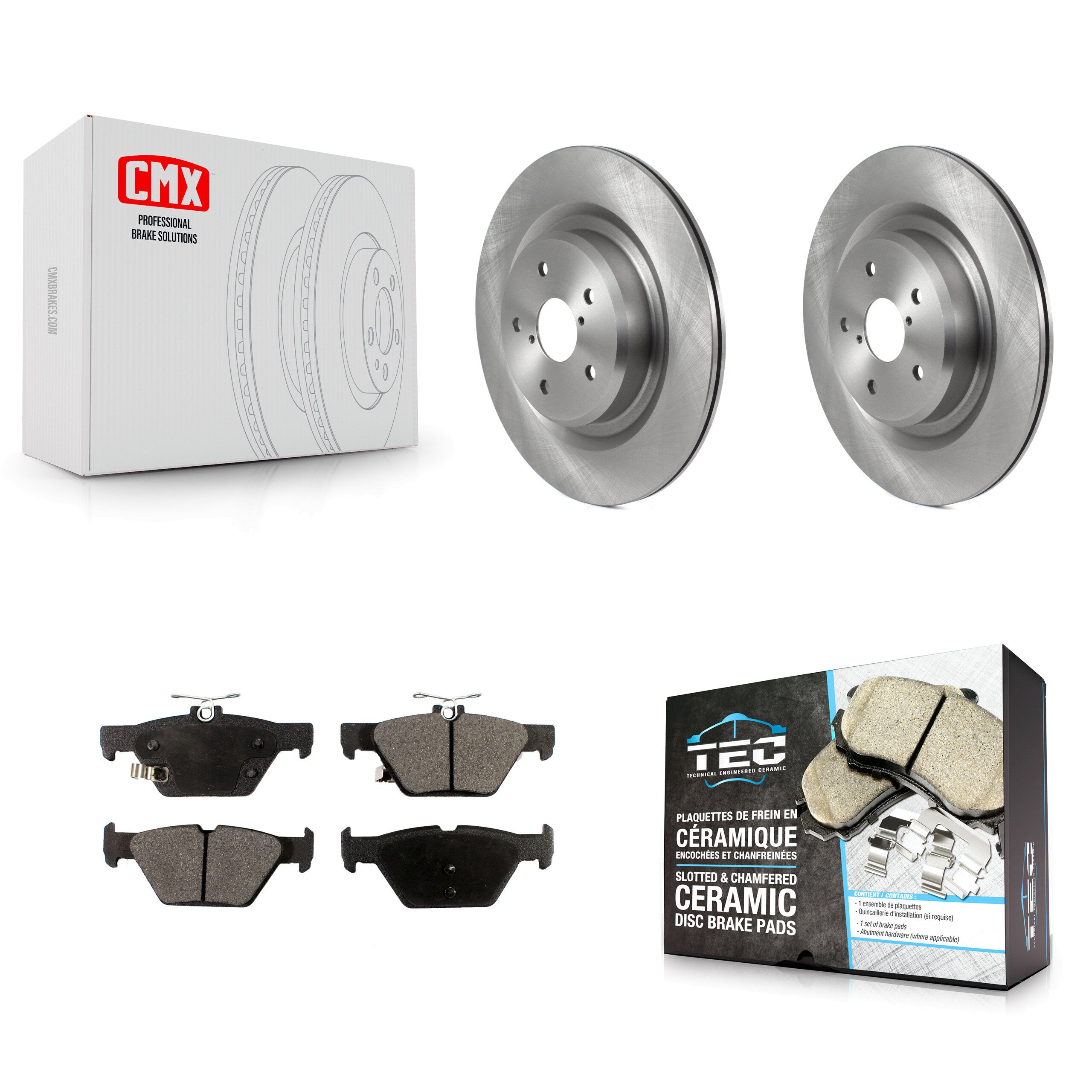 Transit Auto K8T-103924 Disc Brake Kit for 2019-2024 Subaru Ascent - Rear product image